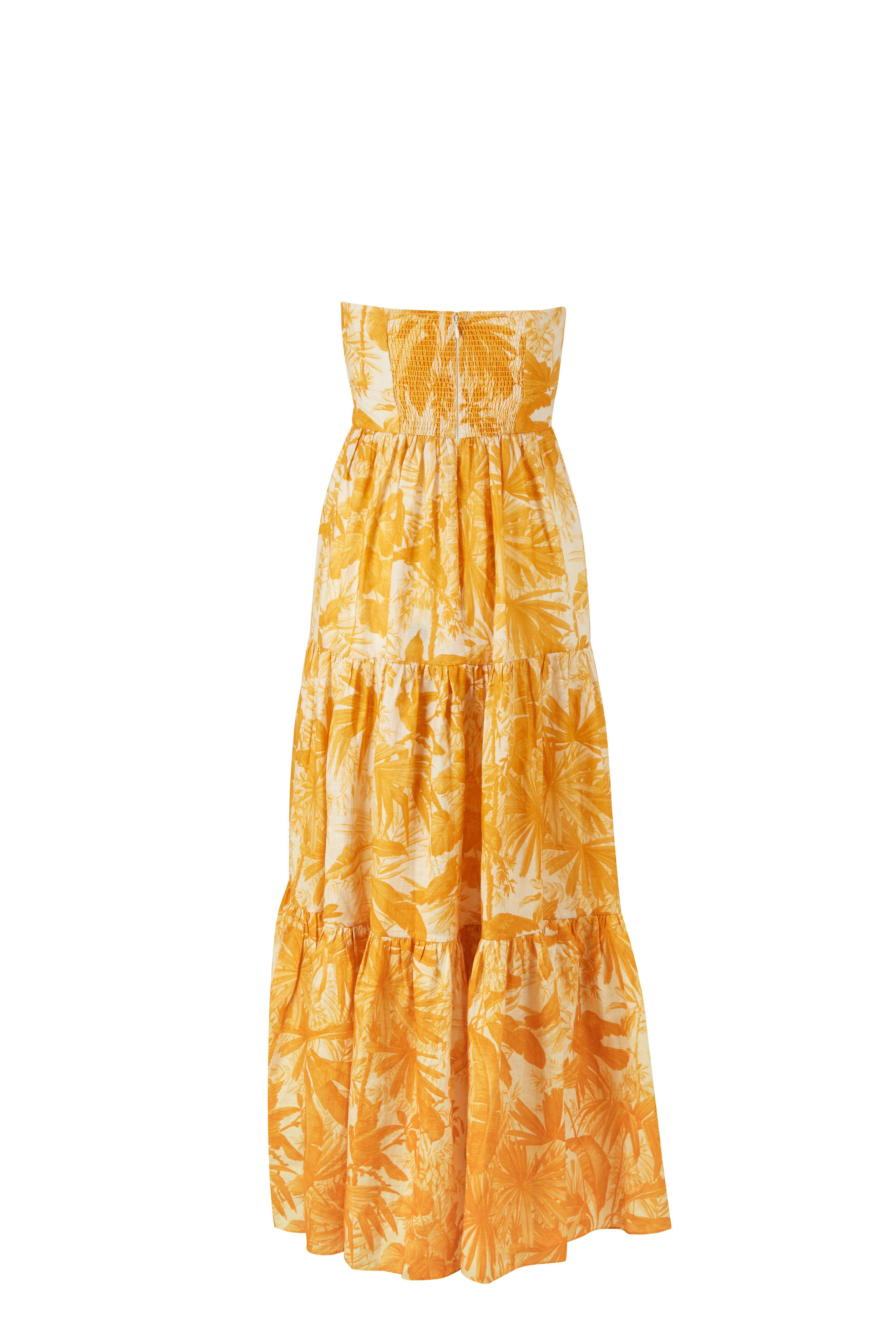 Zimmermann - Mae Amber Palm Tie Front Dress