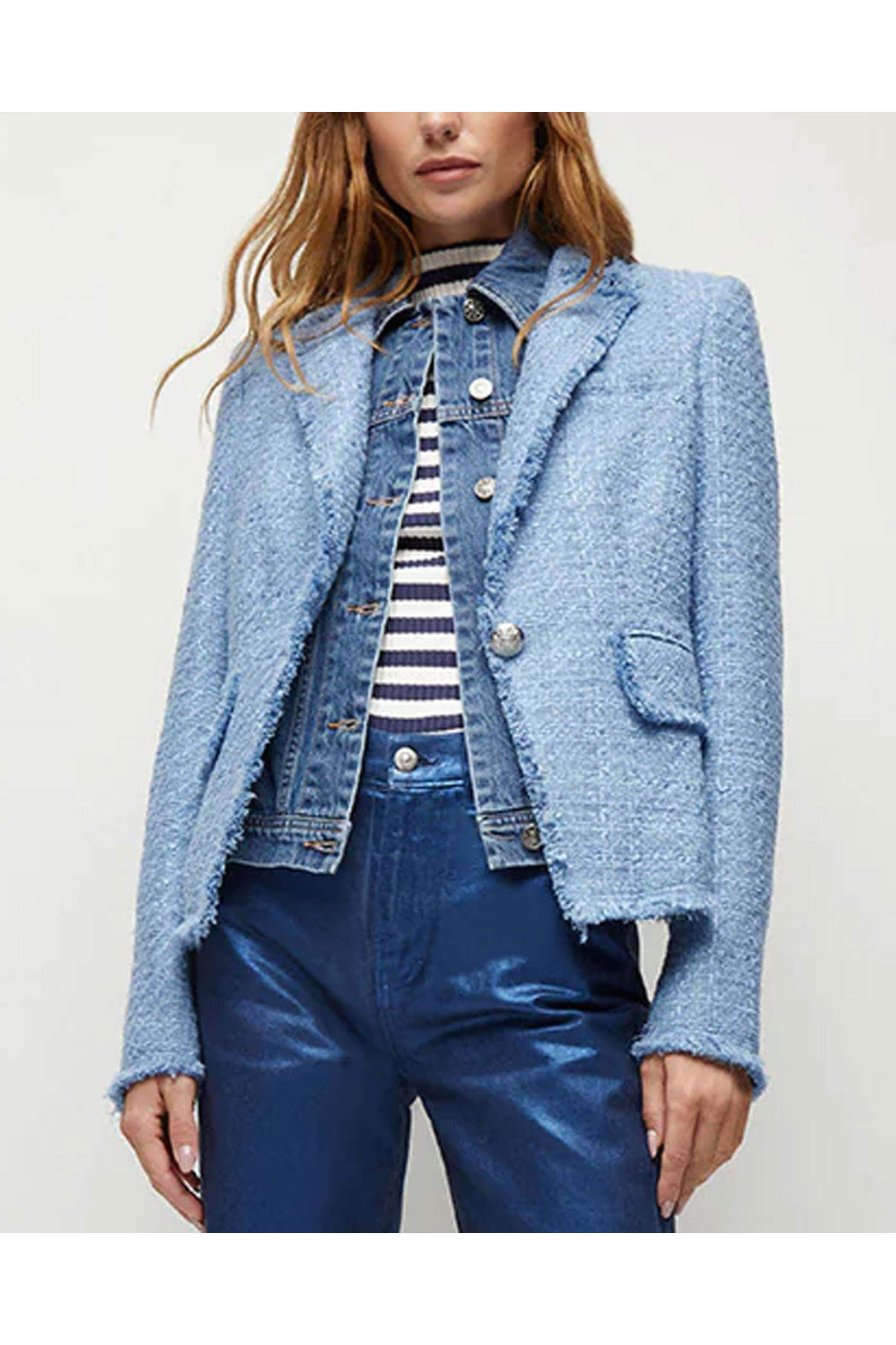 Veronica Beard - Skylight Tweed Hosanna Dickey Jacket