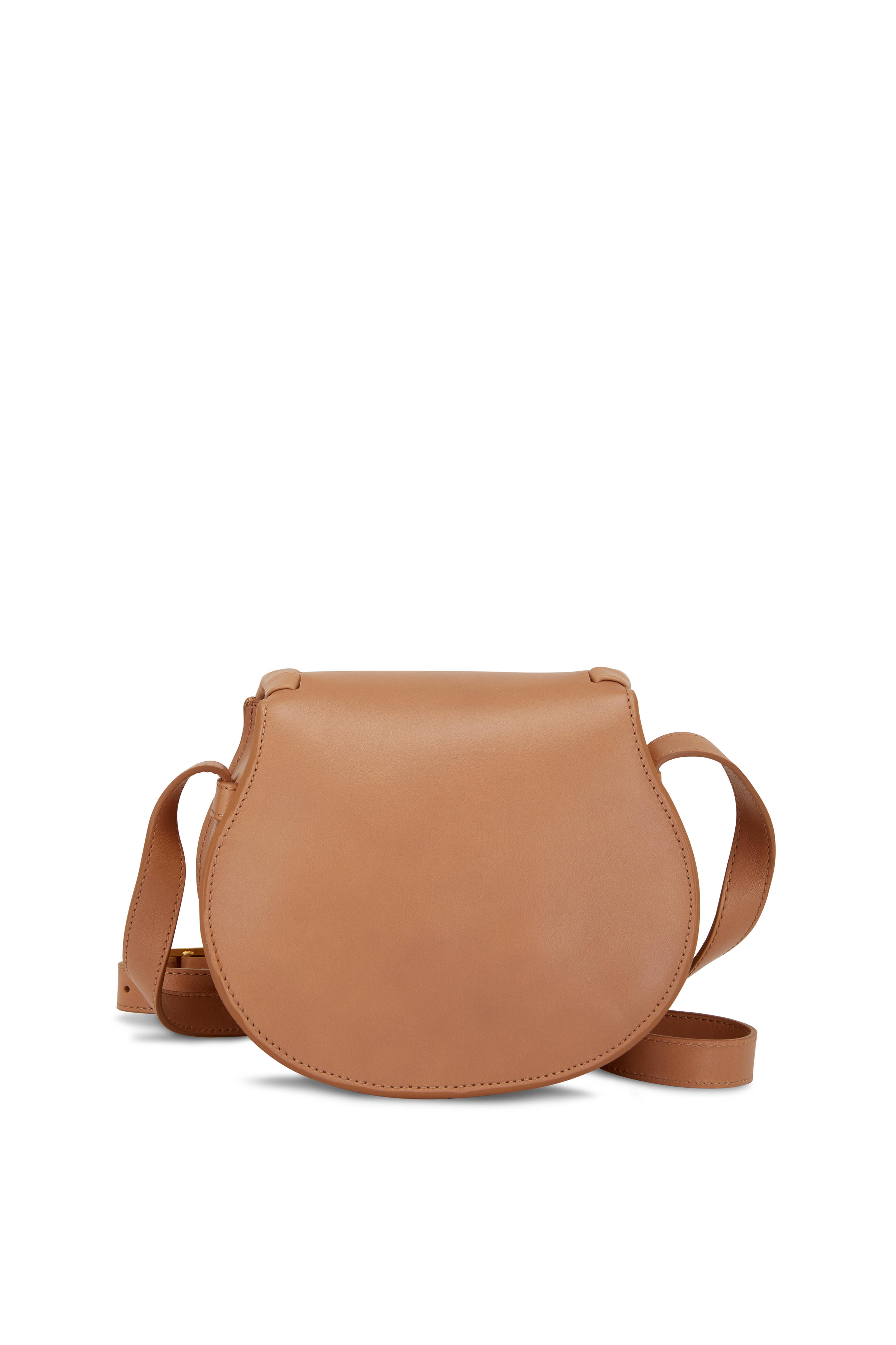 Chloé - Marcie Light Tan Leather Small Crossbody - view 3