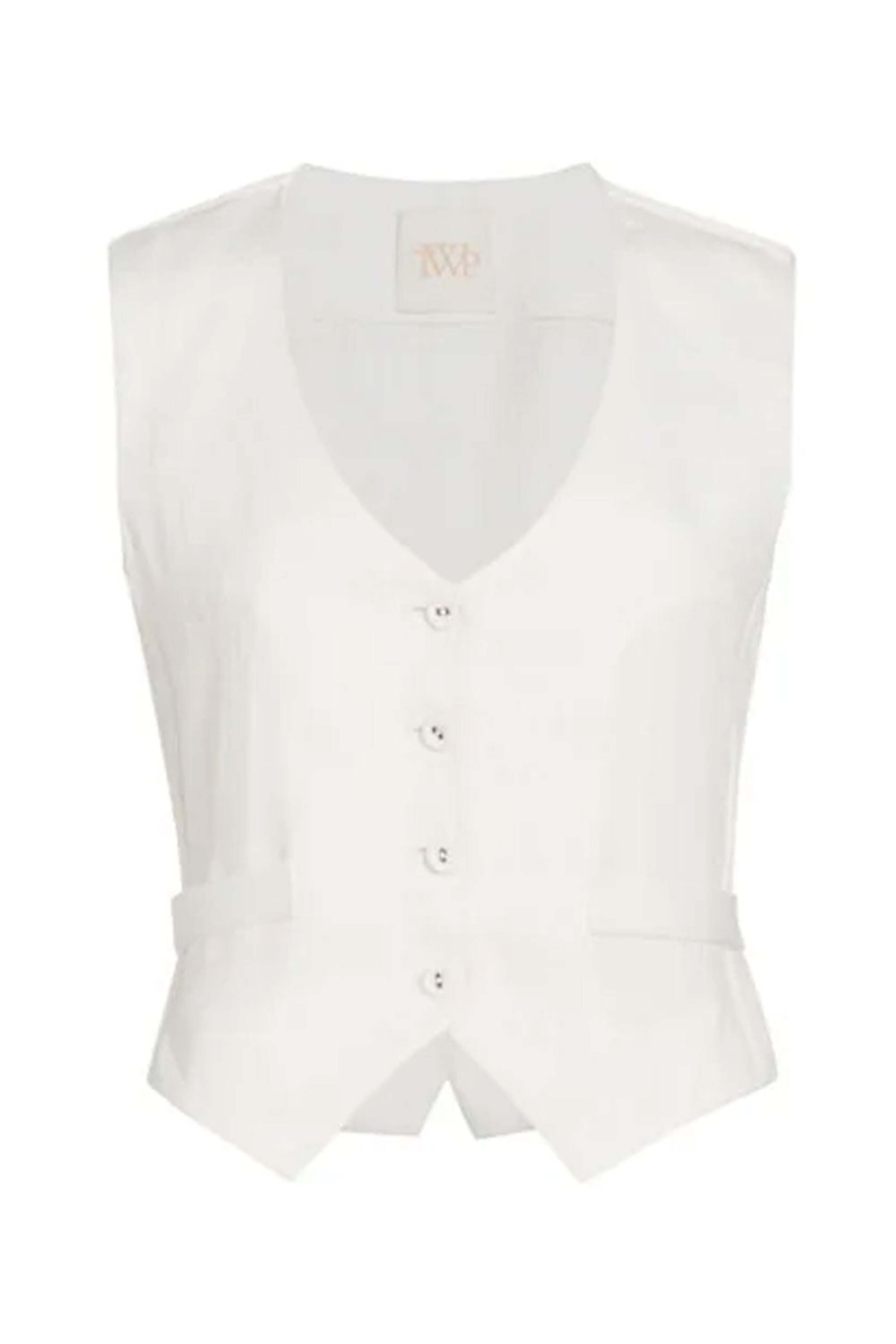 TWP - Katherine Vest in White