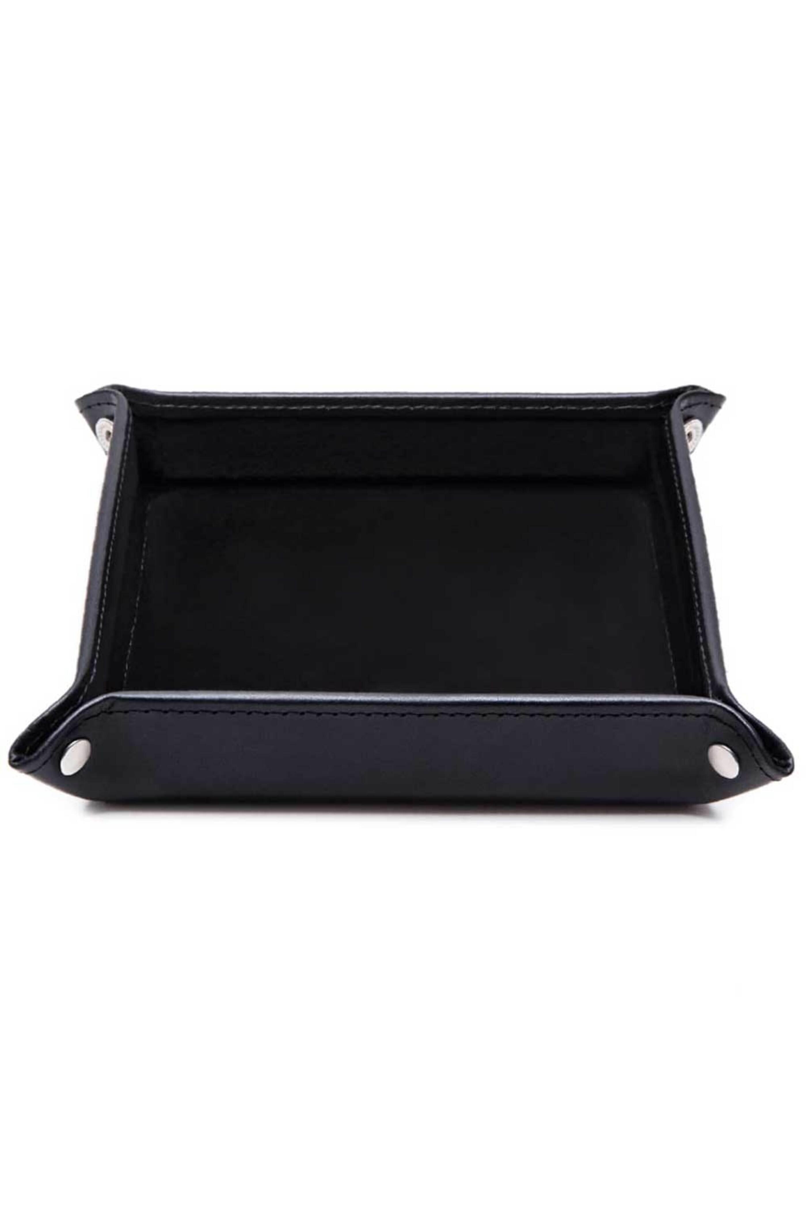 Ettinger Leather - Black Large Stud or Jewellery Box