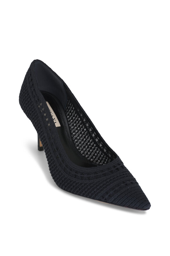 Arteana - Trieste Black Mesh Pump, 75mm 