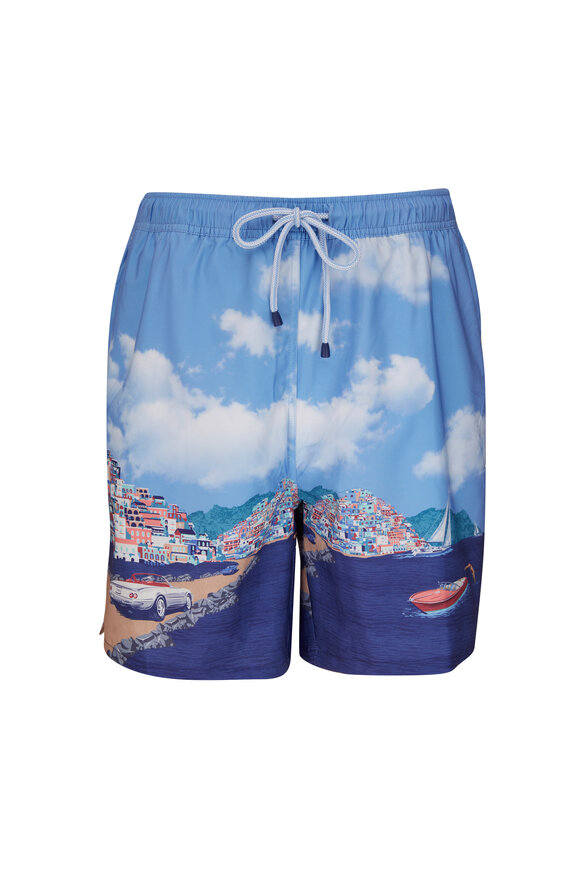 Peter Millar - Rain Showers Road To Riviera Swim Trunks