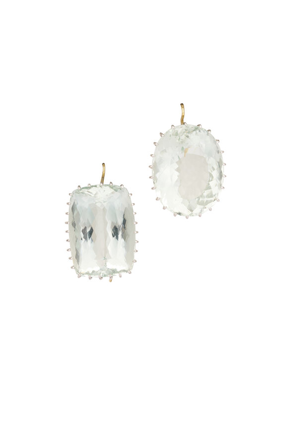 Renee Lewis 18k White Gold Antique Mismatched Earring - view 1
