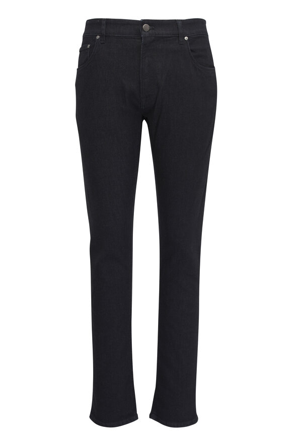 PT Torino Jazz Black Stretch Denim Five Pocket Pant 