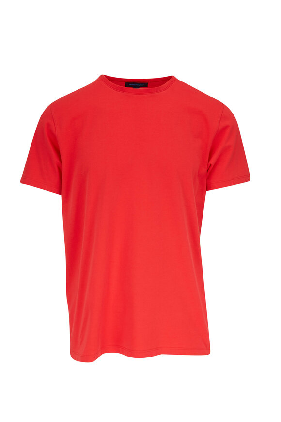 Patrick Assaraf - Tanager Red Iconic T-Shirt | Mitchell Stores