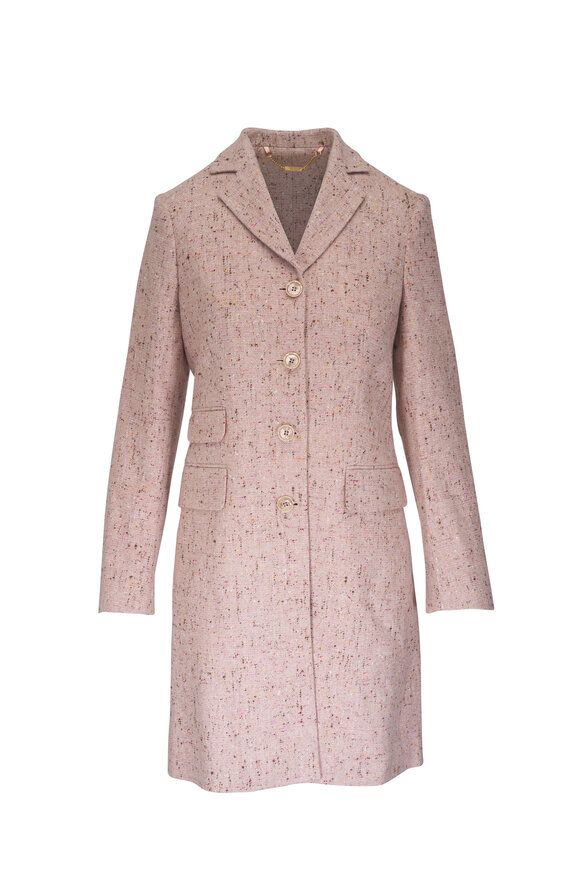 Kiton Rose Cashmere Coat 