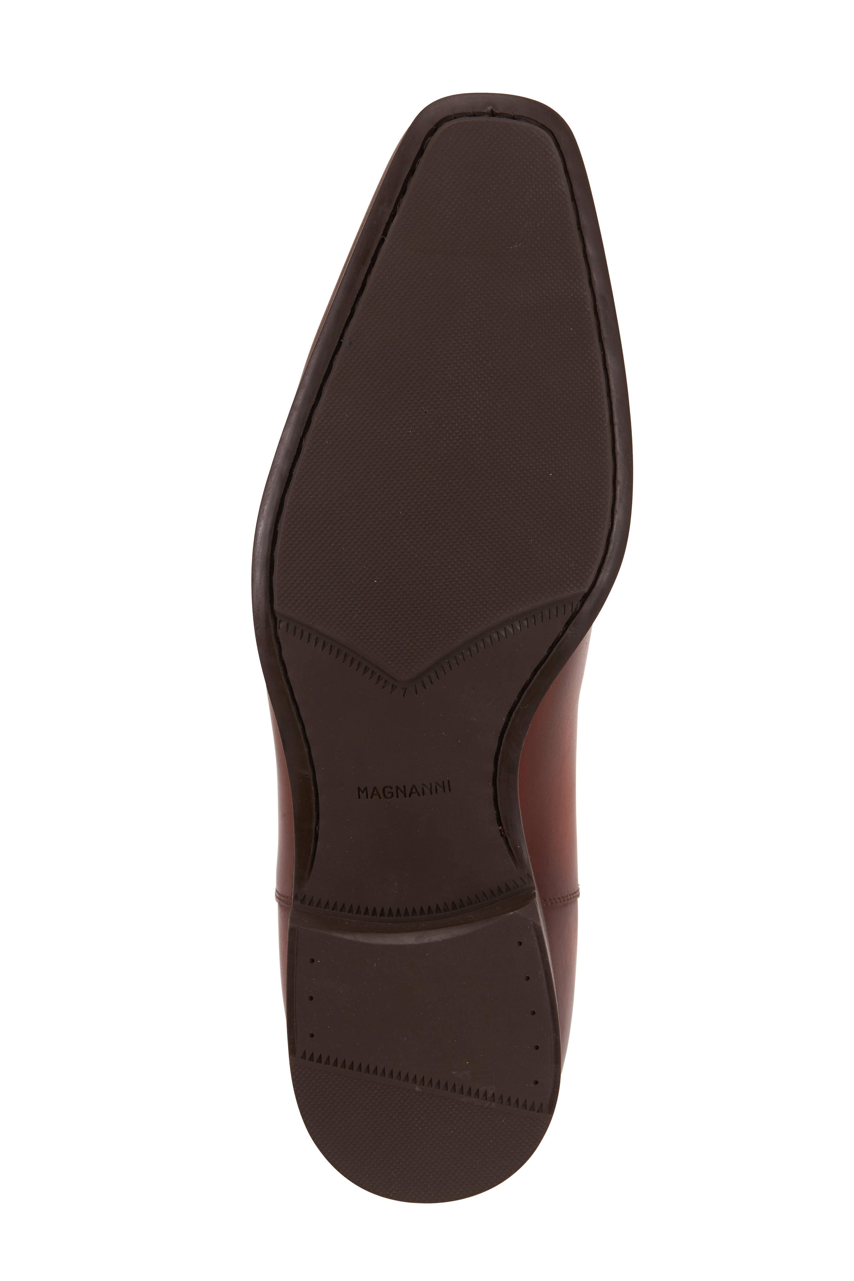Magnanni - Riley Cognac Burnished Leather Chelsea Boot