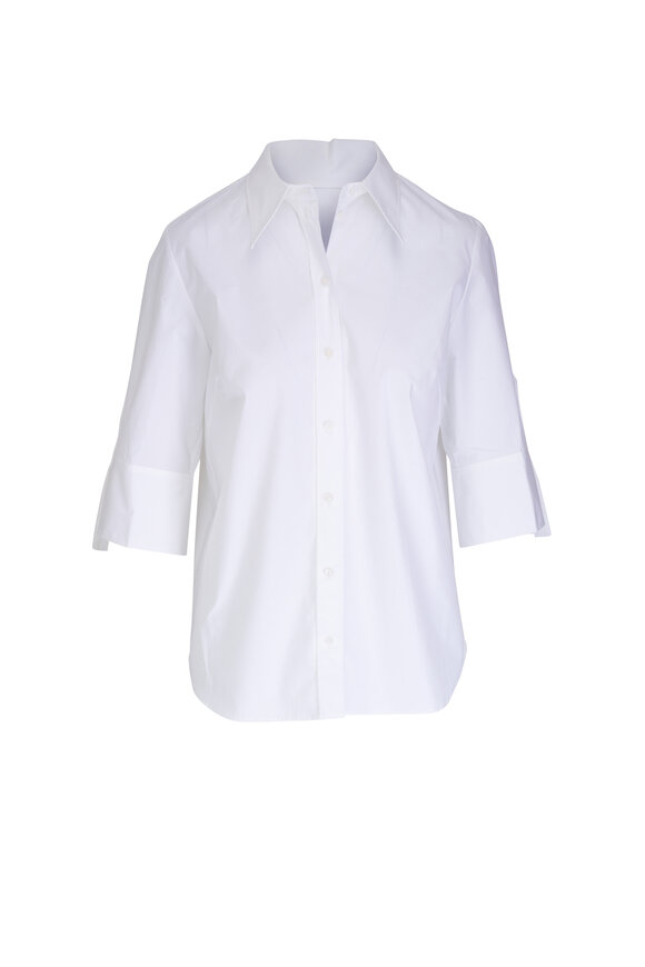 Dorothee Schumacher - Poplin Power White Cotton Blouse