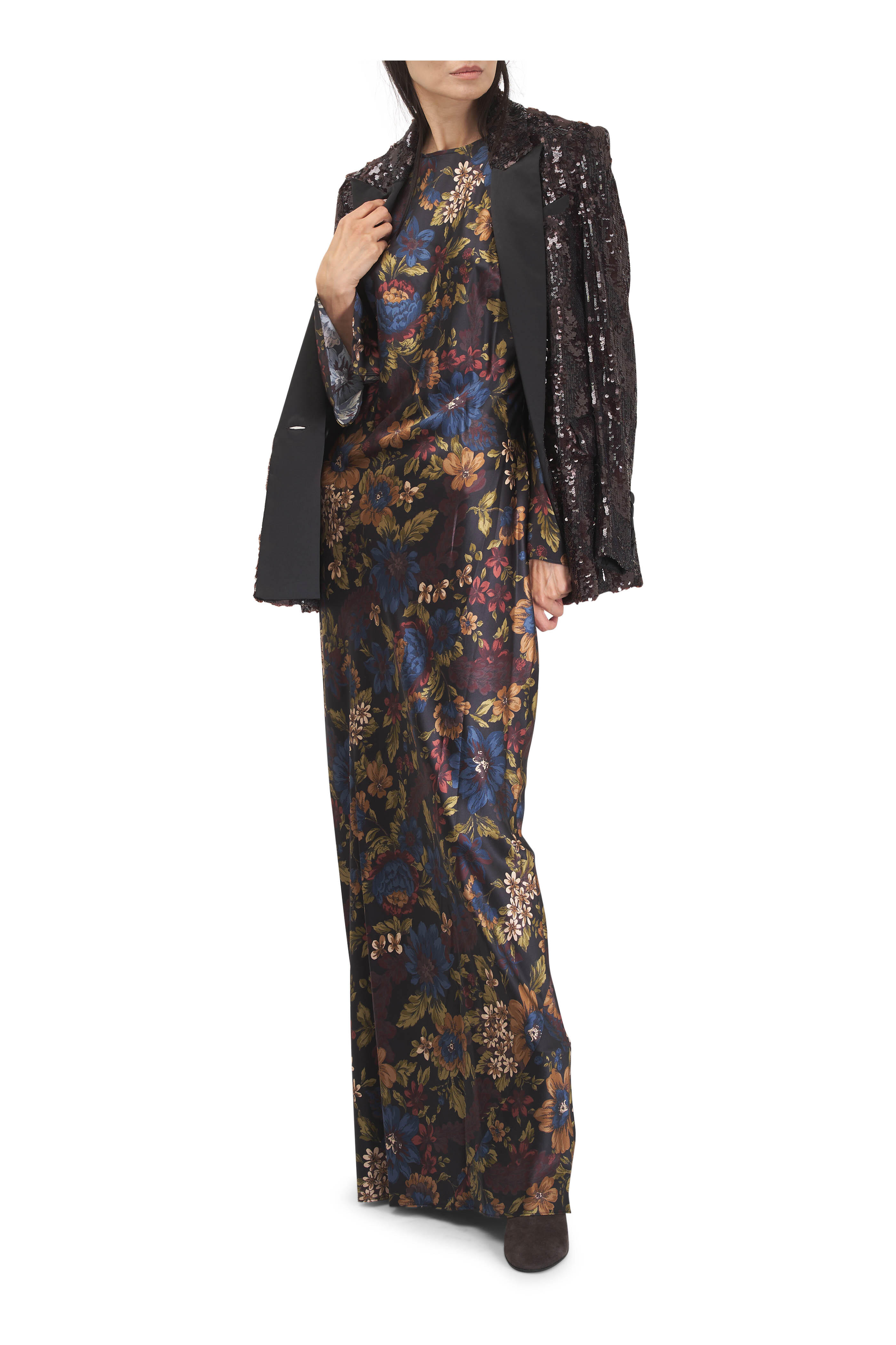 Veronica Beard - Sevyn Dark Currant Sequin Jacket