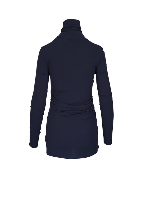 Dorothee Schumacher - Chic Comfort Dark Navy Turtleneck