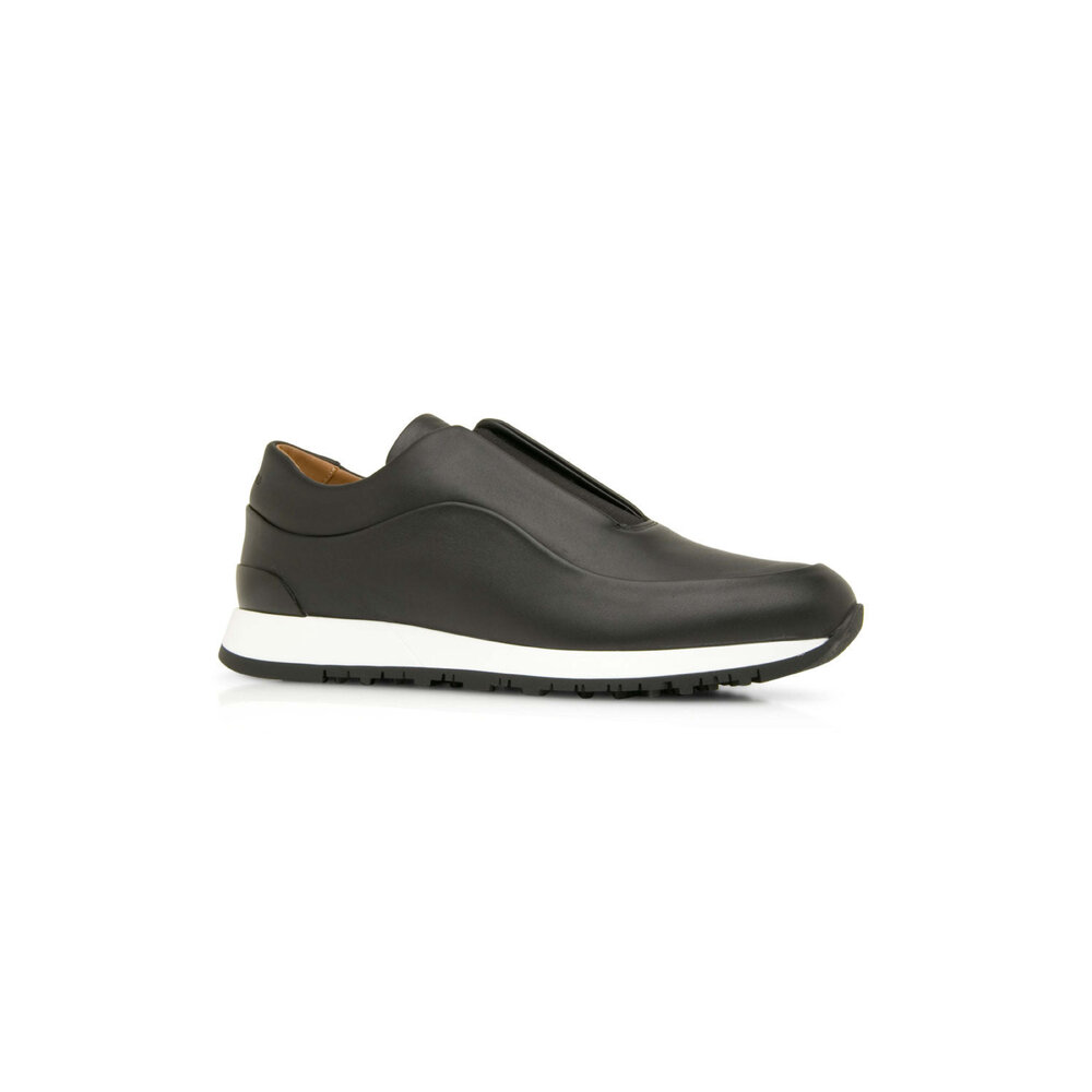 スニーカー John Lobb A8998IL CANNON Sneakers John Lobb - Cannon Slip-On Sneaker in Black | Mitchell Stores