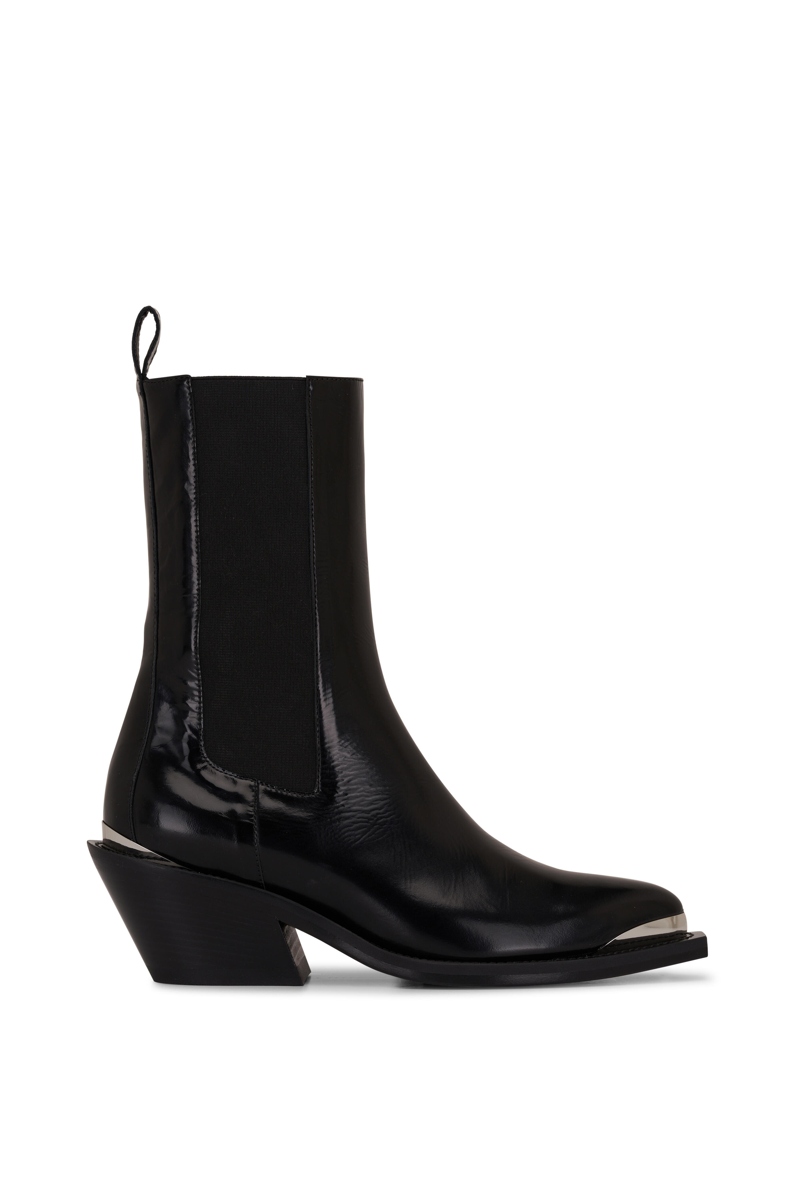 Dorothee Schumacher - Shiny Moments Black Western Chelsea Boot, 50mm