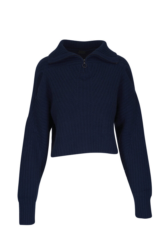 KZ_K Studio Mahler Cobalt Knit Cashmere Sweater