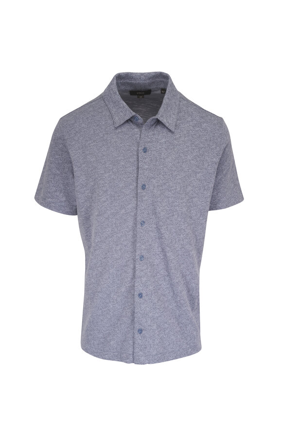 Vince Floral Print Short Sleeve Shirt - view 1