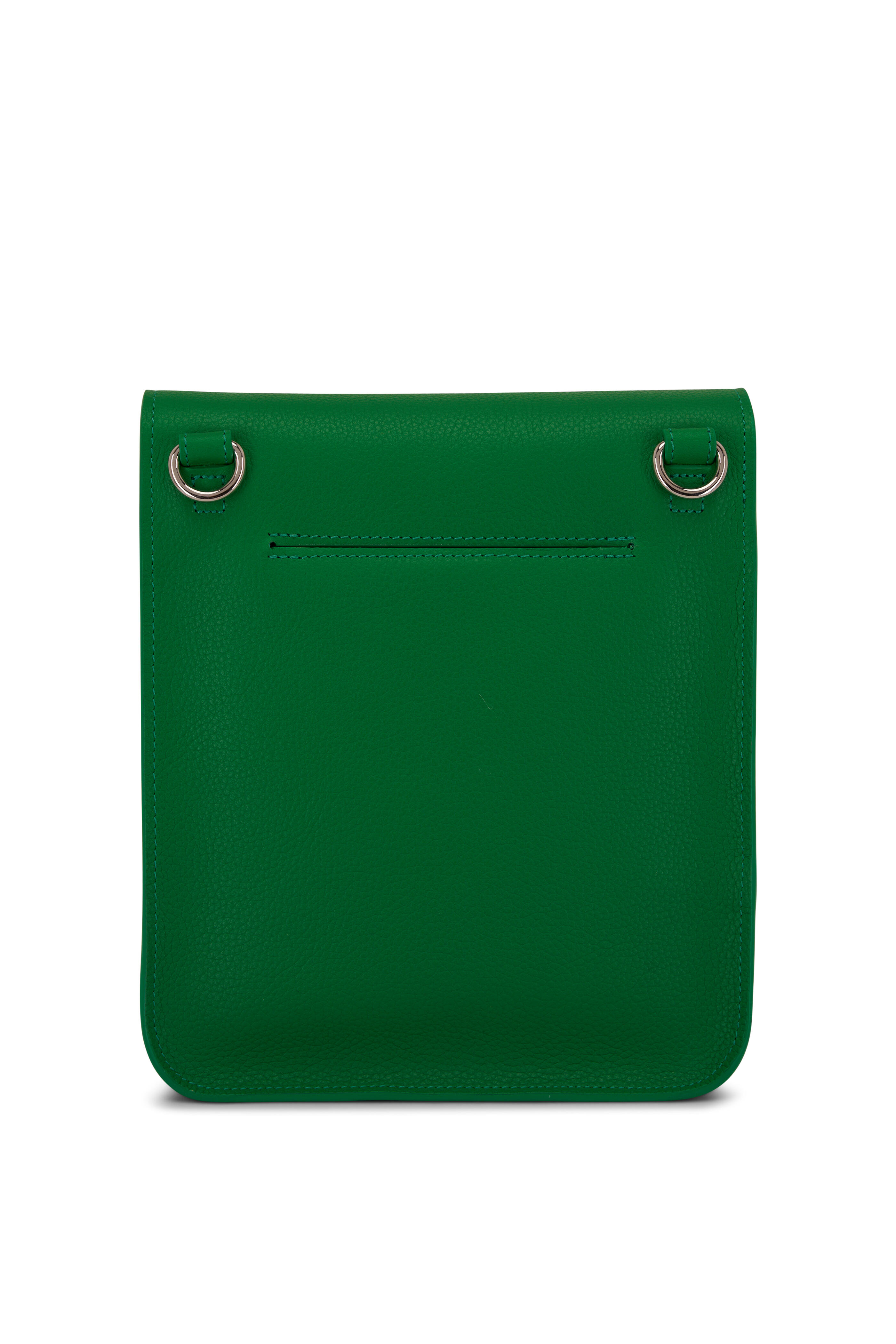 Akris - Small Anouk Bamboo Leather Messenger Bag