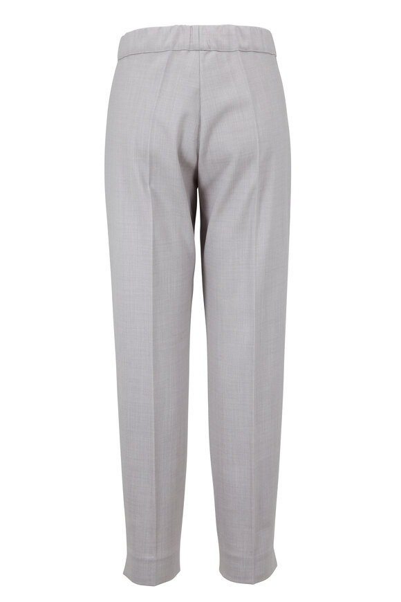 D.Exterior - Flannel Gray Pull-On Pant