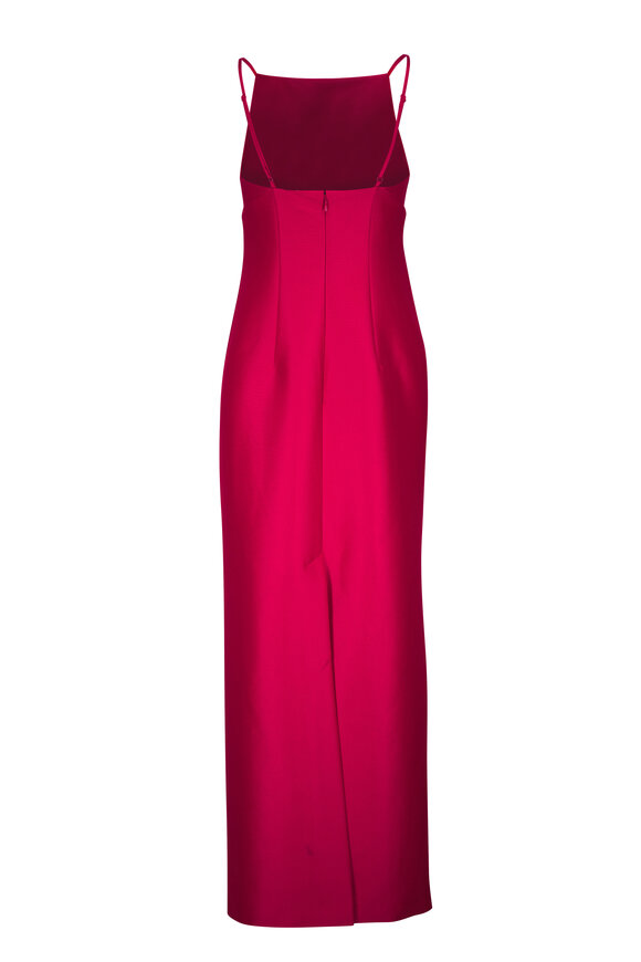 Sachin + Babi - Pryce Holly Red Stretch Mikado Gown