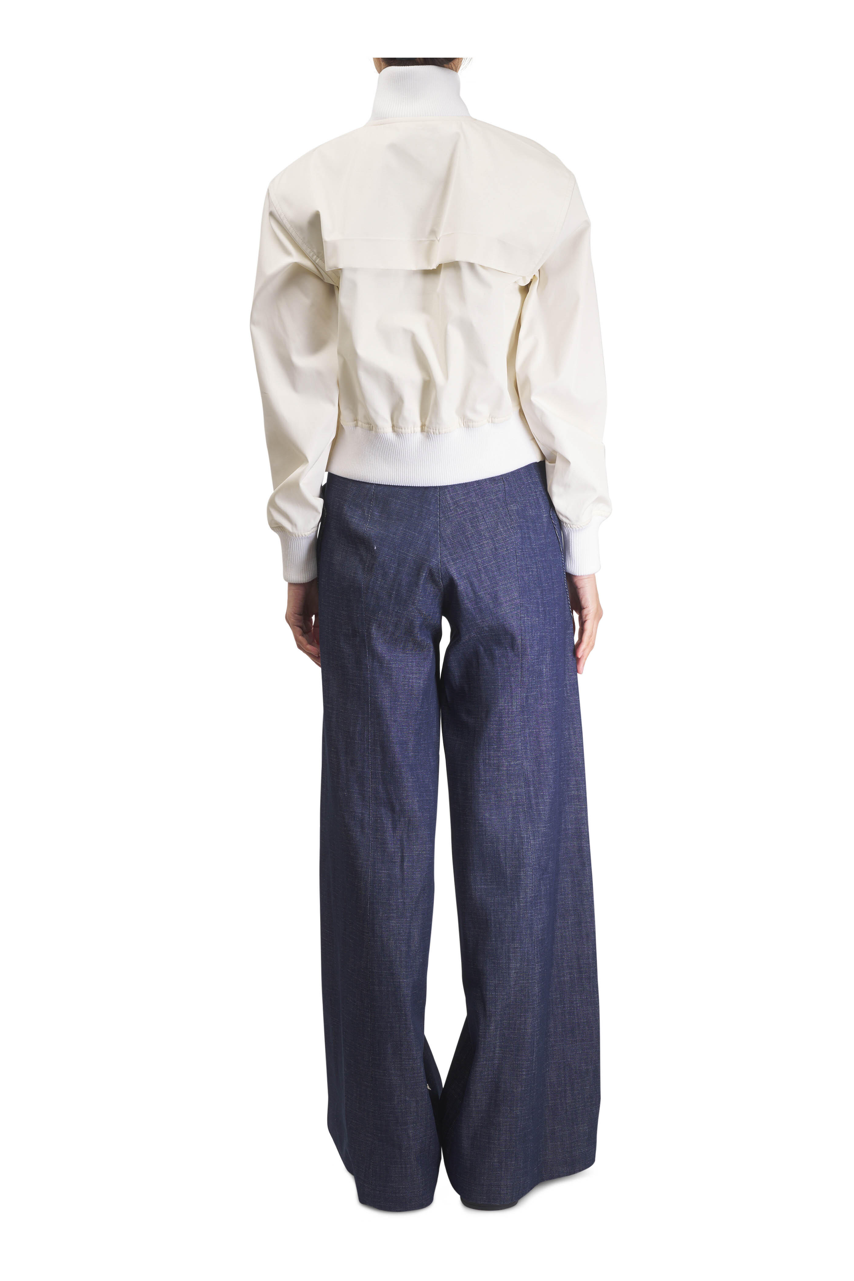 Zero + Maria Cornejo - Eda Indigo Wide Leg Pant