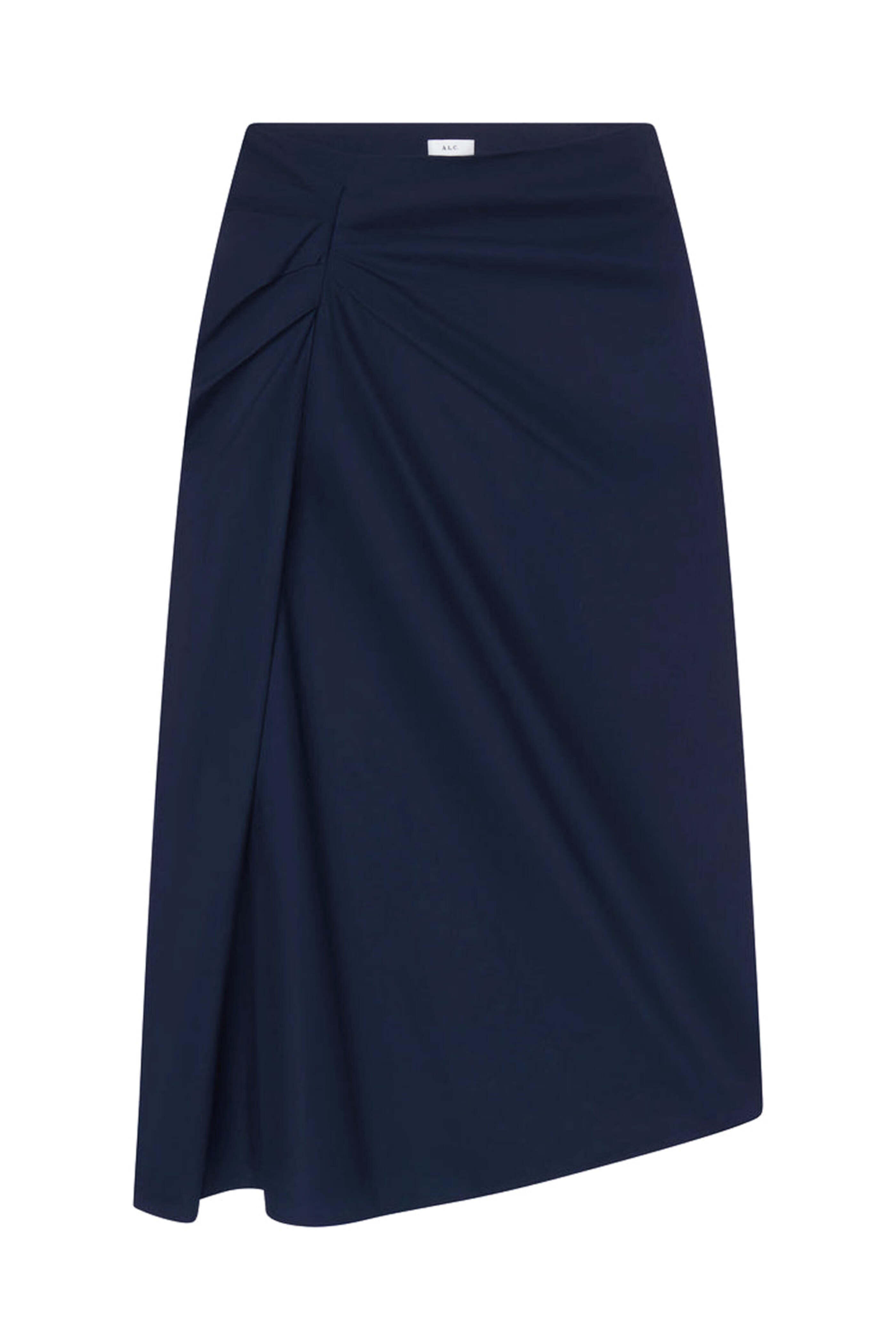 A.L.C. - Deep Navy Tessa Midi Skirt