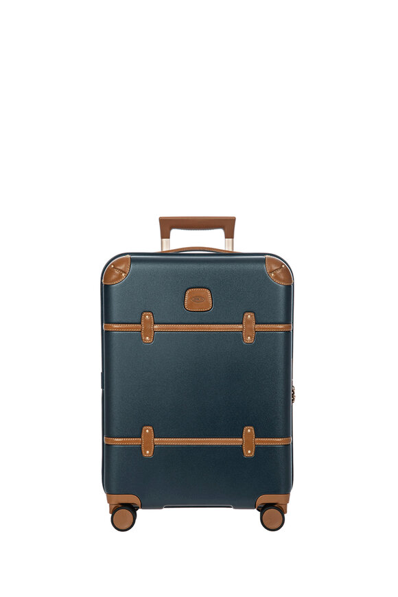 Brics Bellagio 3.0 Spinner Blue & Tan Carry On