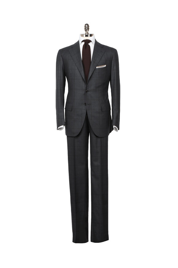 Tom Ford - Shelton Light Gray Fine Poplin Suit | Mitchell Stores