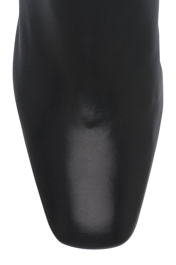 Aquatalia Stassi Black Leather Short Boot - view 8