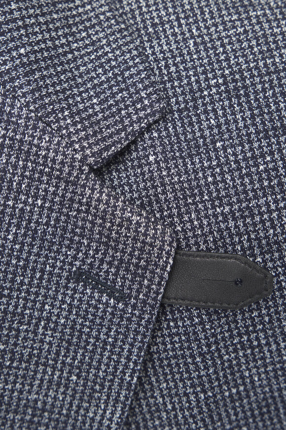 Brioni - Gray Herringbone Linen, Cashmere & Silk Sportcoat