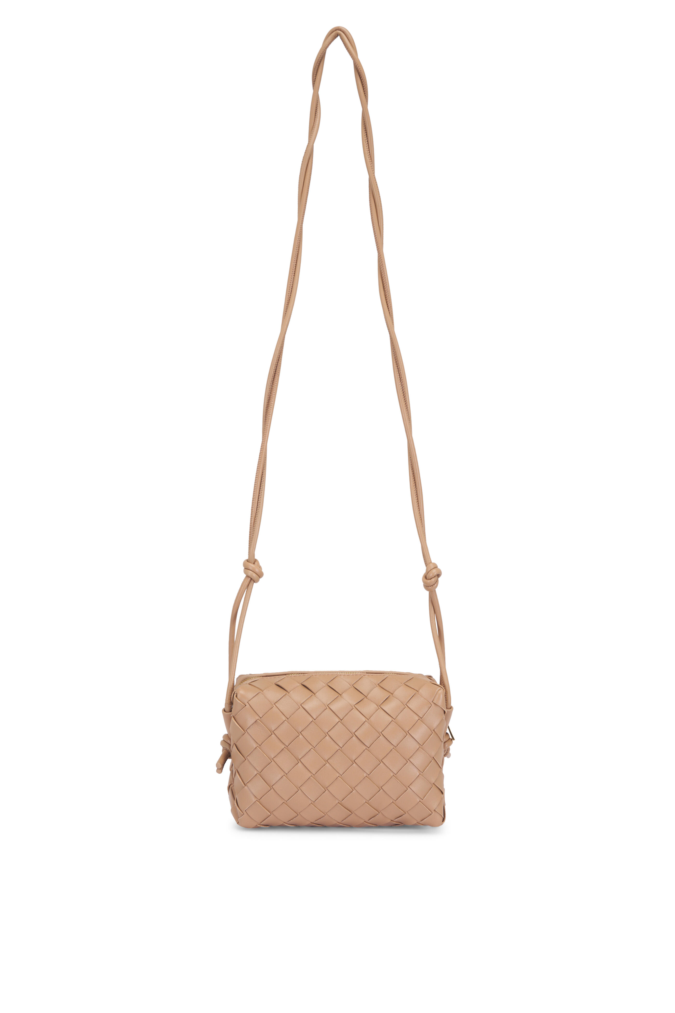 Bottega Veneta - Mini Loop Biscuit Intrecciato Leather Bag