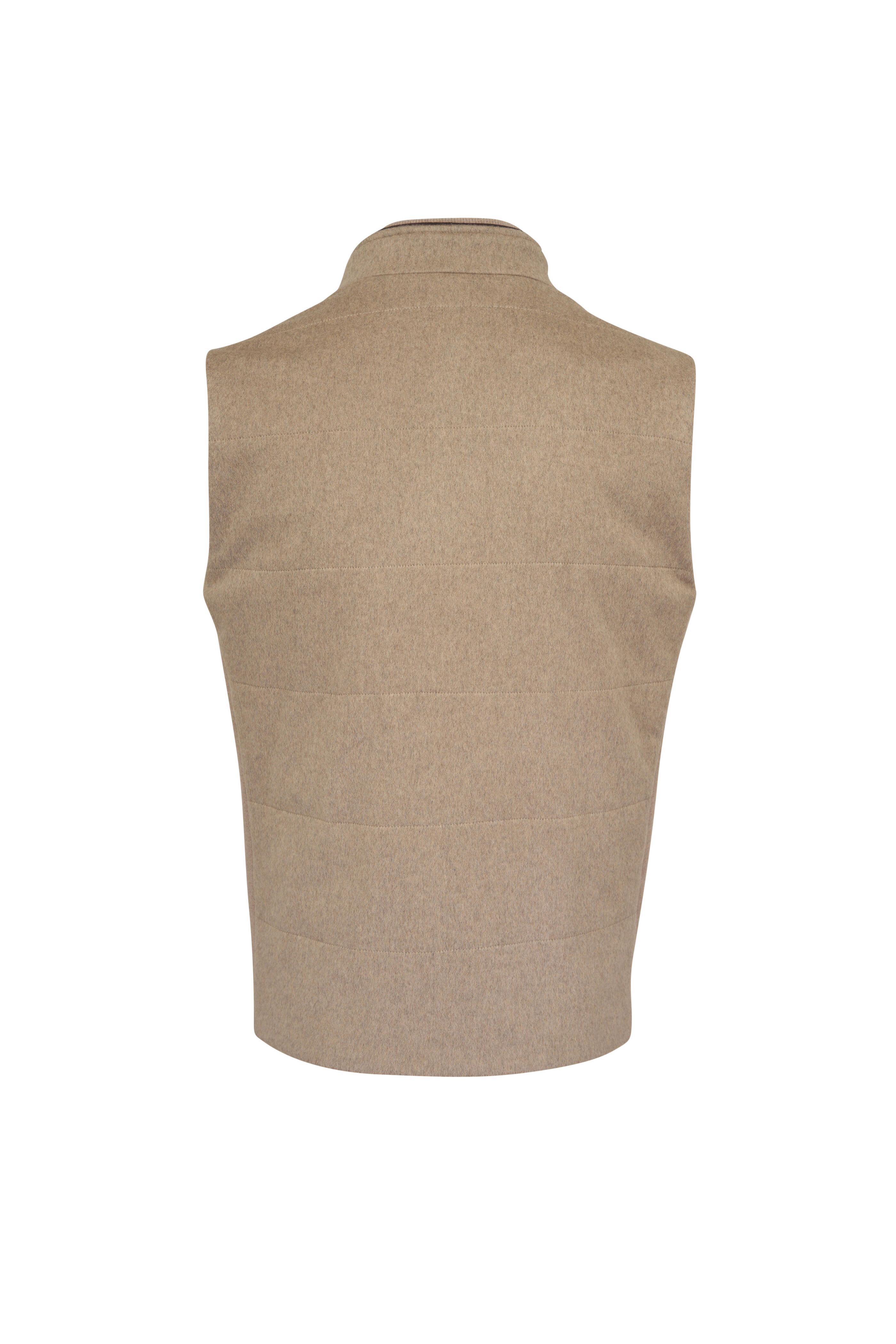 Maurizio Baldassari - Light Brown Cashmere Vest - view 3