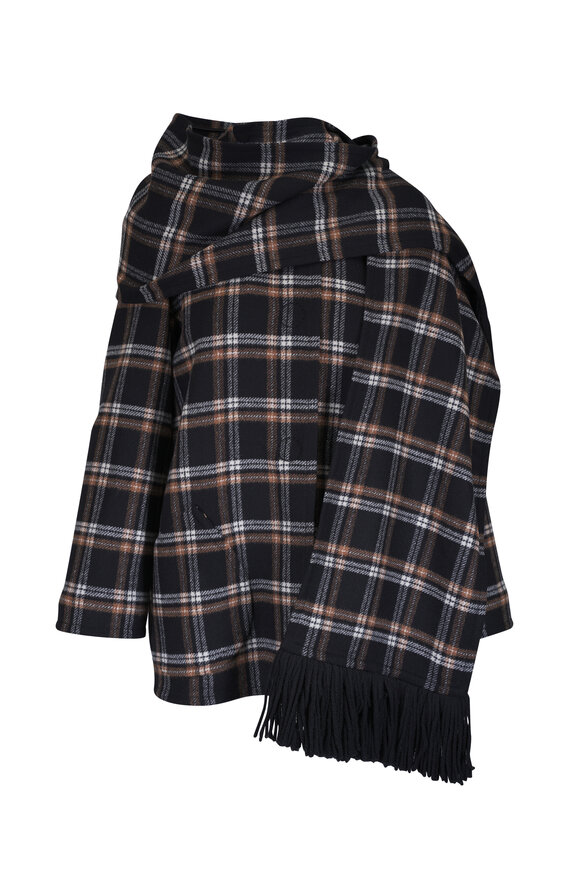 【関税&送料込】Chloe Coats Black Chloé Oversized Coat In Wool | Chloé US