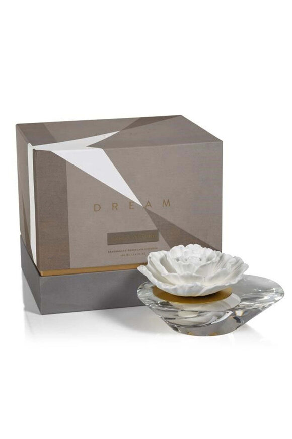 Zodax Moroccan Peony Porcelain Flower Aroma Diffuser - view 1