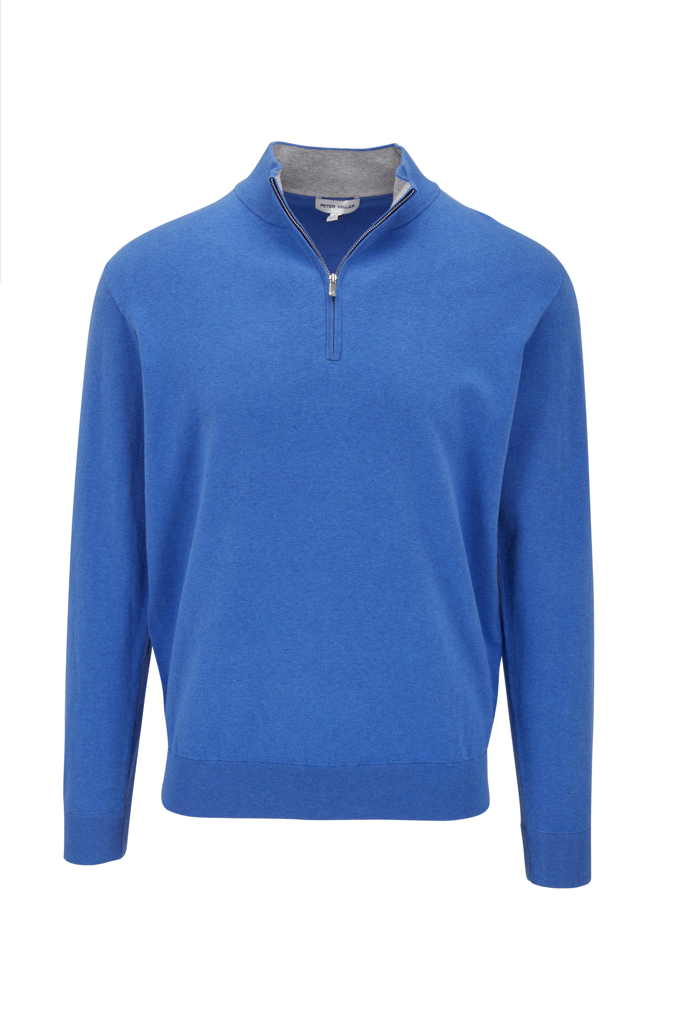 Peter Millar - Crest Maritime Blue Quarter Zip Pullover