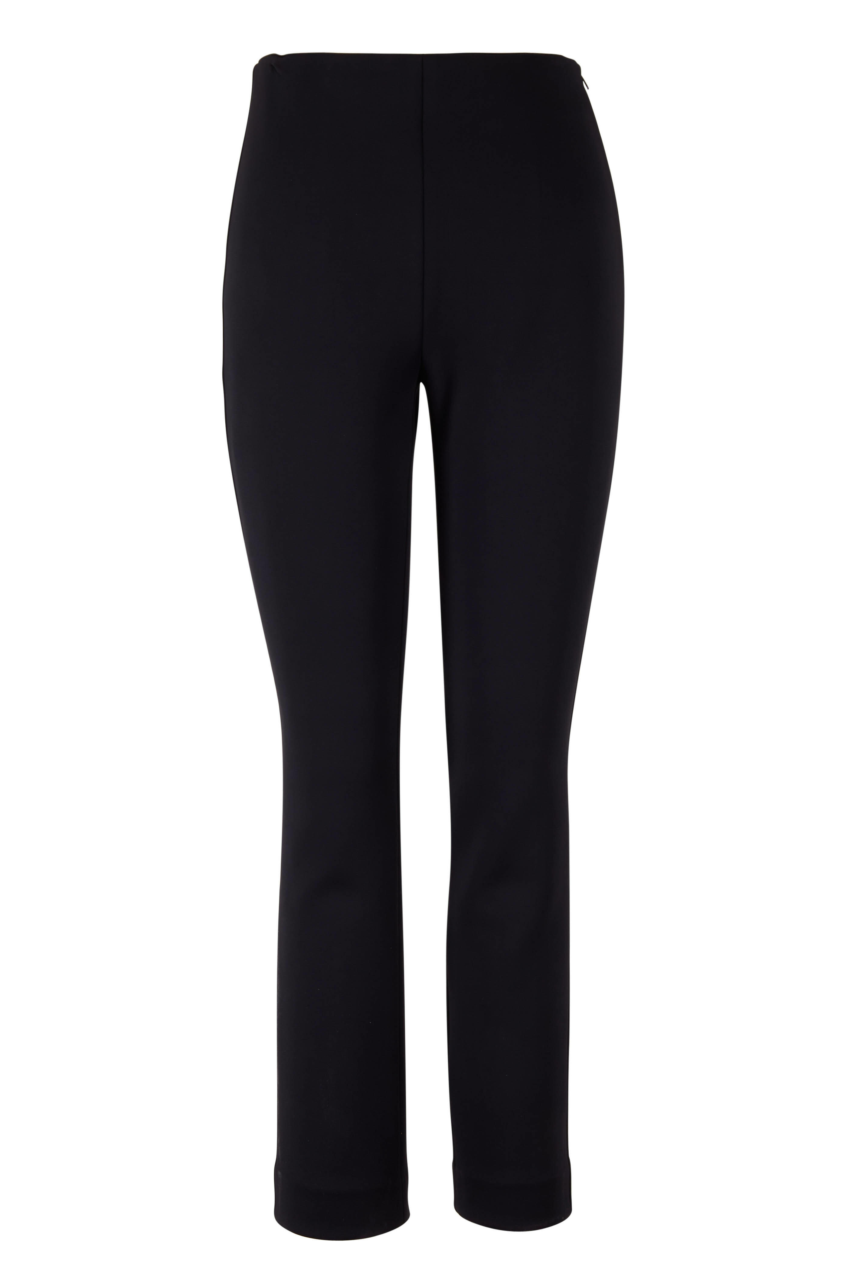 KZ_K Studio - Paseo Black Neoprene Zip Cuff Pencil Pant