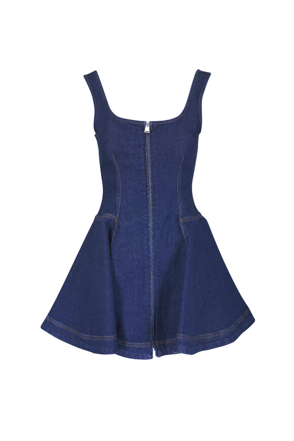 Simkhai Eleodra Imperial Denim Mini Dress