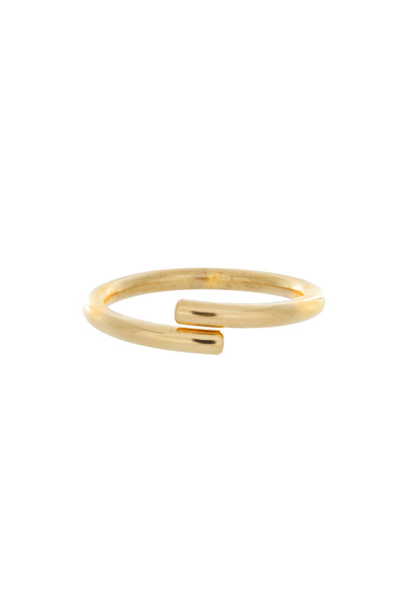 Rosemary Peck Yellow Gold Bangle - view 1