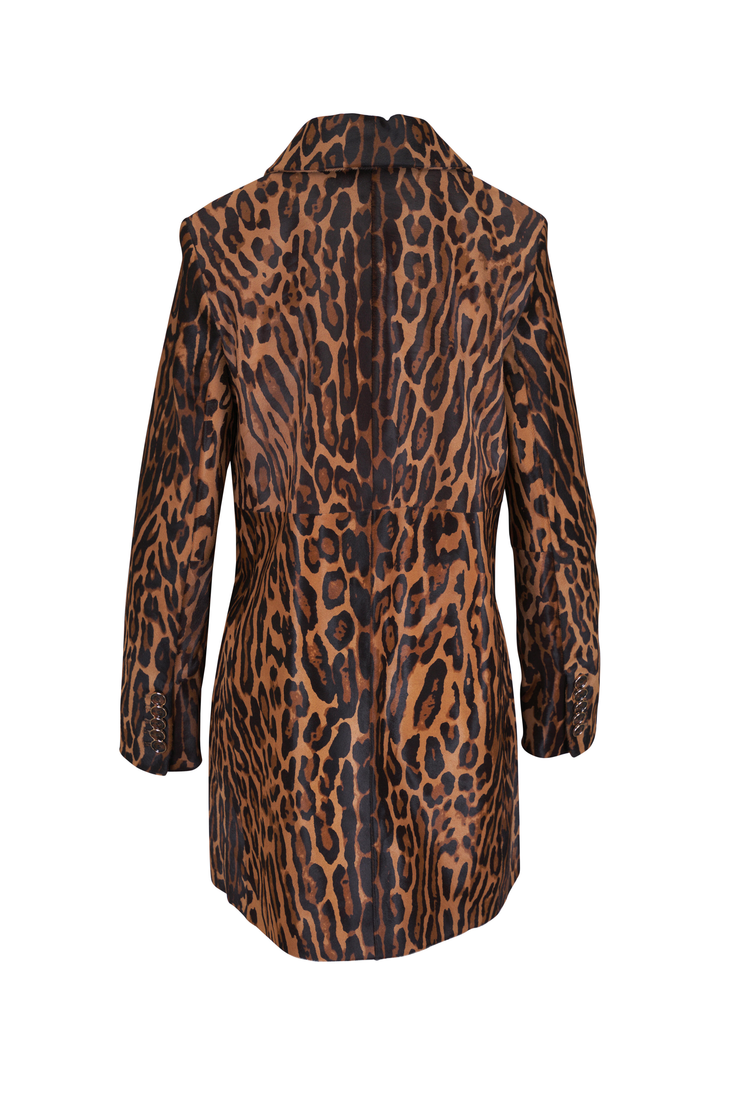 Veronica Beard - Shelley Animal Print Dickey Coat
