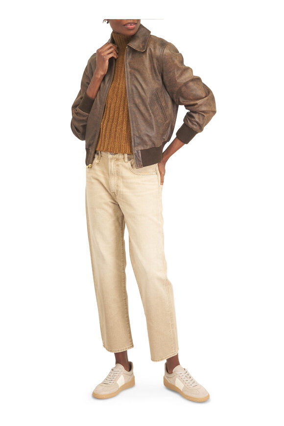 Valentino Garavani Upvillage Beige Suede Sneaker - view 2