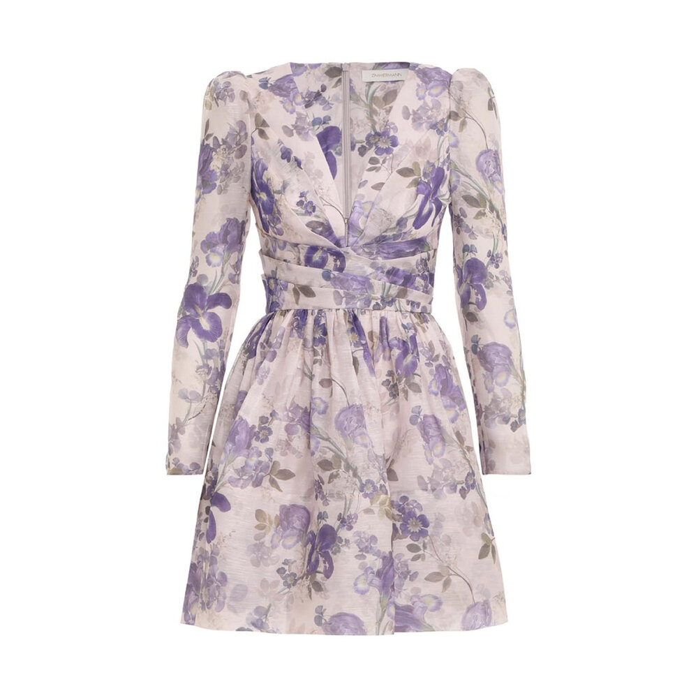 【Zimmermann】LYRICAL FLARE SLEEVE MIDI フレアスリーブミディ Zimmermann】LYRICAL FLARE SLEEVE MIDI フレアスリーブミディ