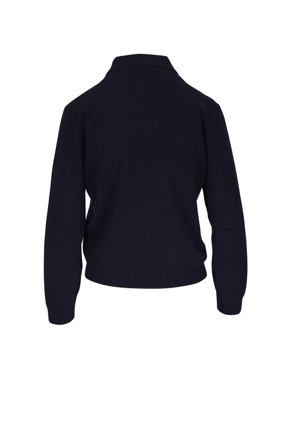 Loro Piana - Classic Navy Blue Cashmere Polo 