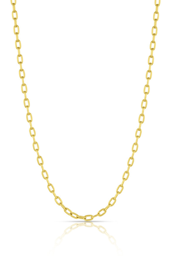 Leigh Maxwell Oval Link 18" Necklace