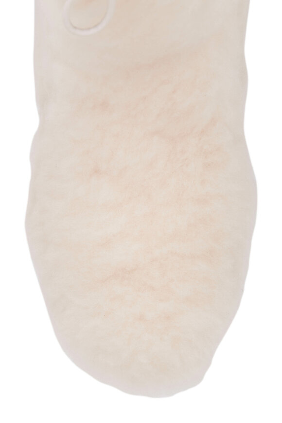 Loro Piana Natural Shearling Ankle Boot - view 4