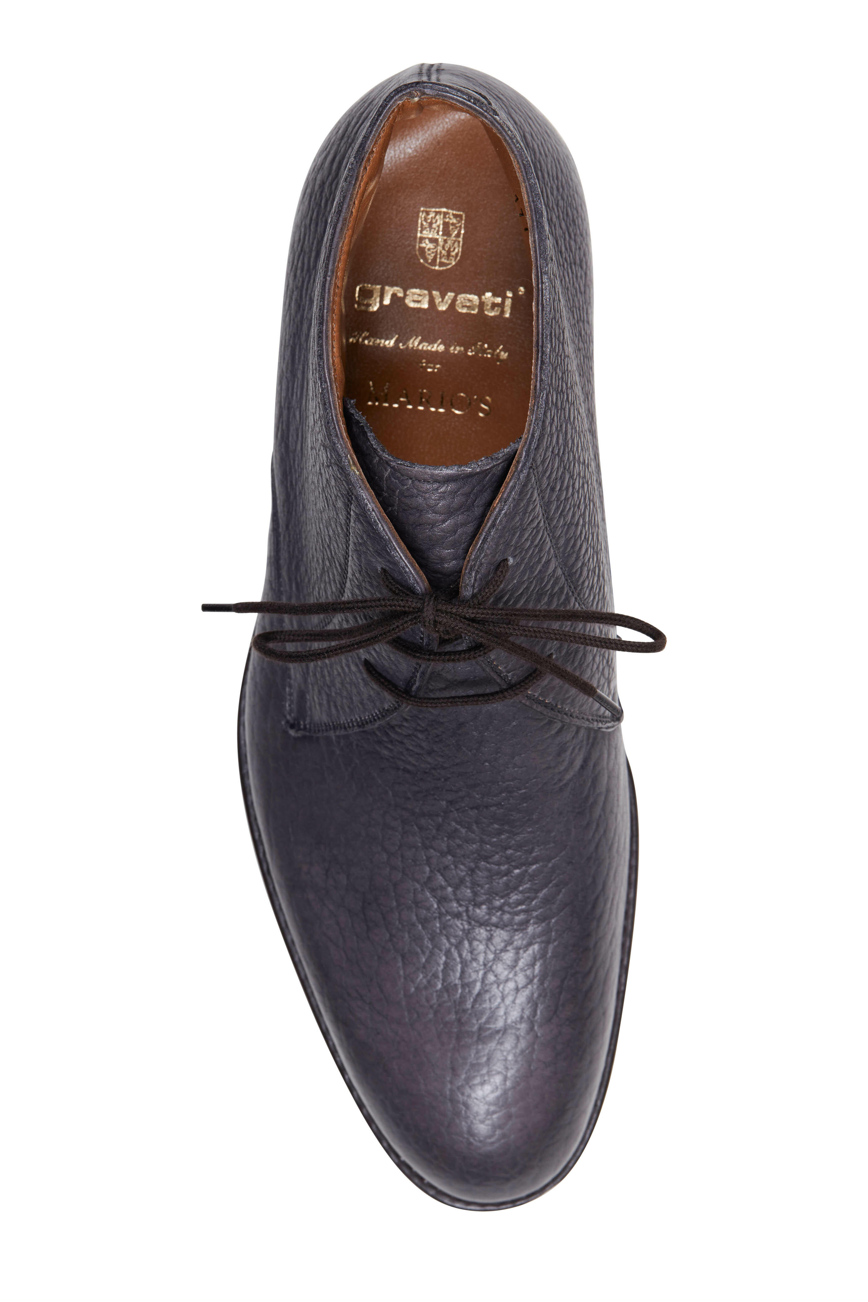 Gravati - Grey Bison Leather Chukka Boot