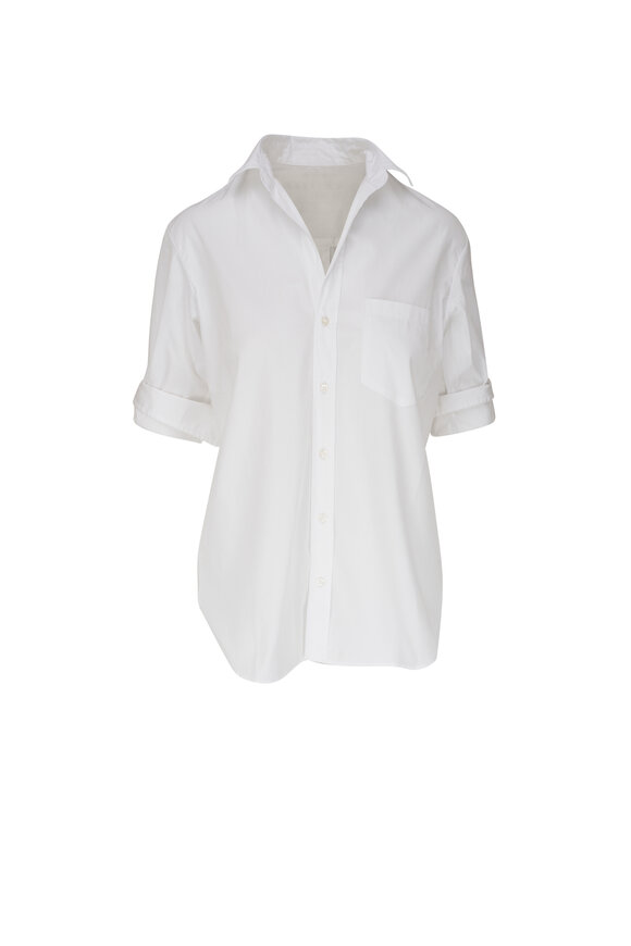 Frank & Eileen Joedy Luxe White Cotton Shirt 