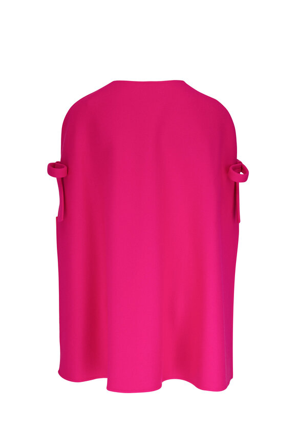 Valentino - Hot Pink Cape with Bows