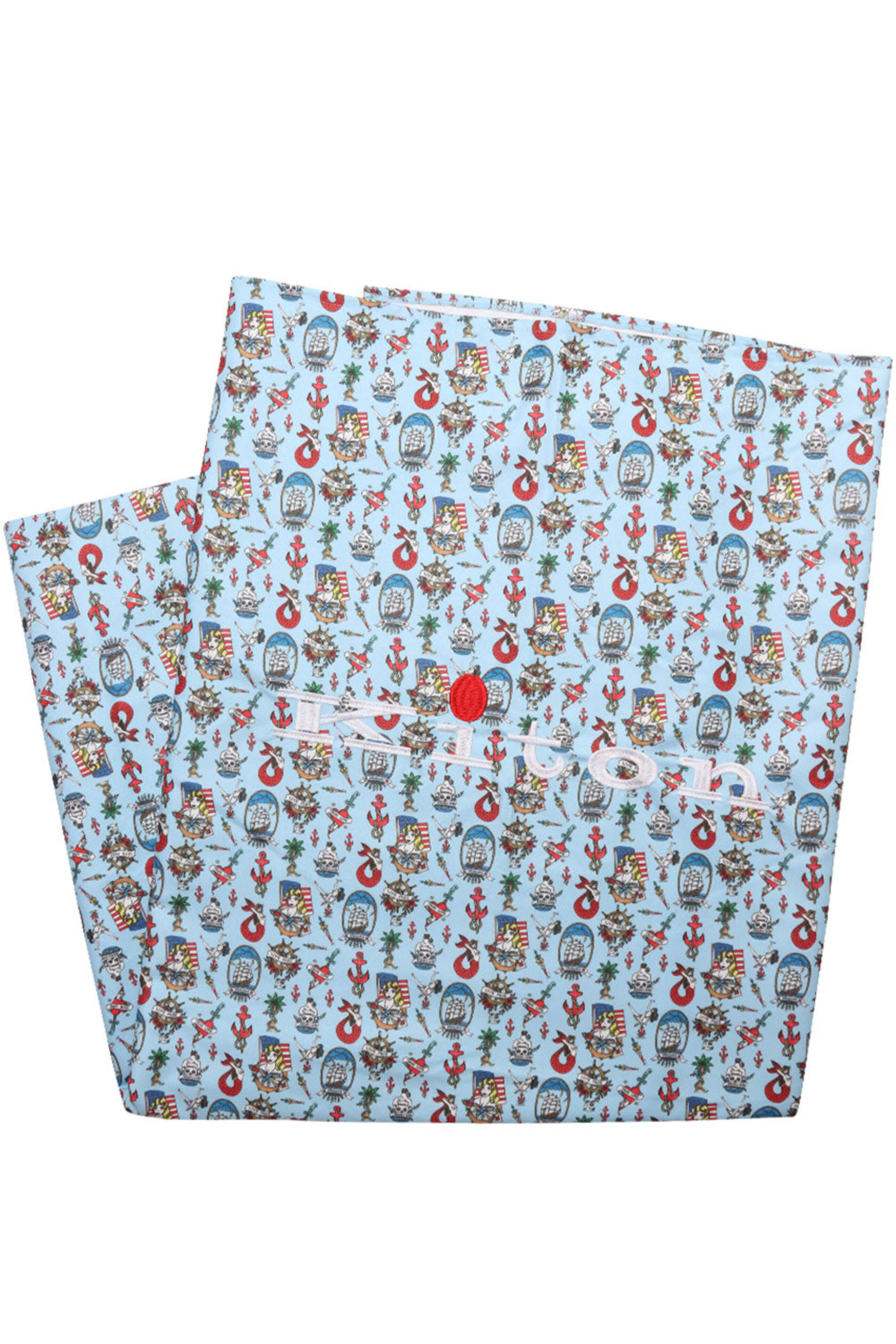 Kiton - Sky Blue Pirate Beach Towel