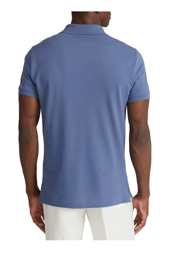 Ralph Lauren Purple Label - Blue Short Sleeve Polo