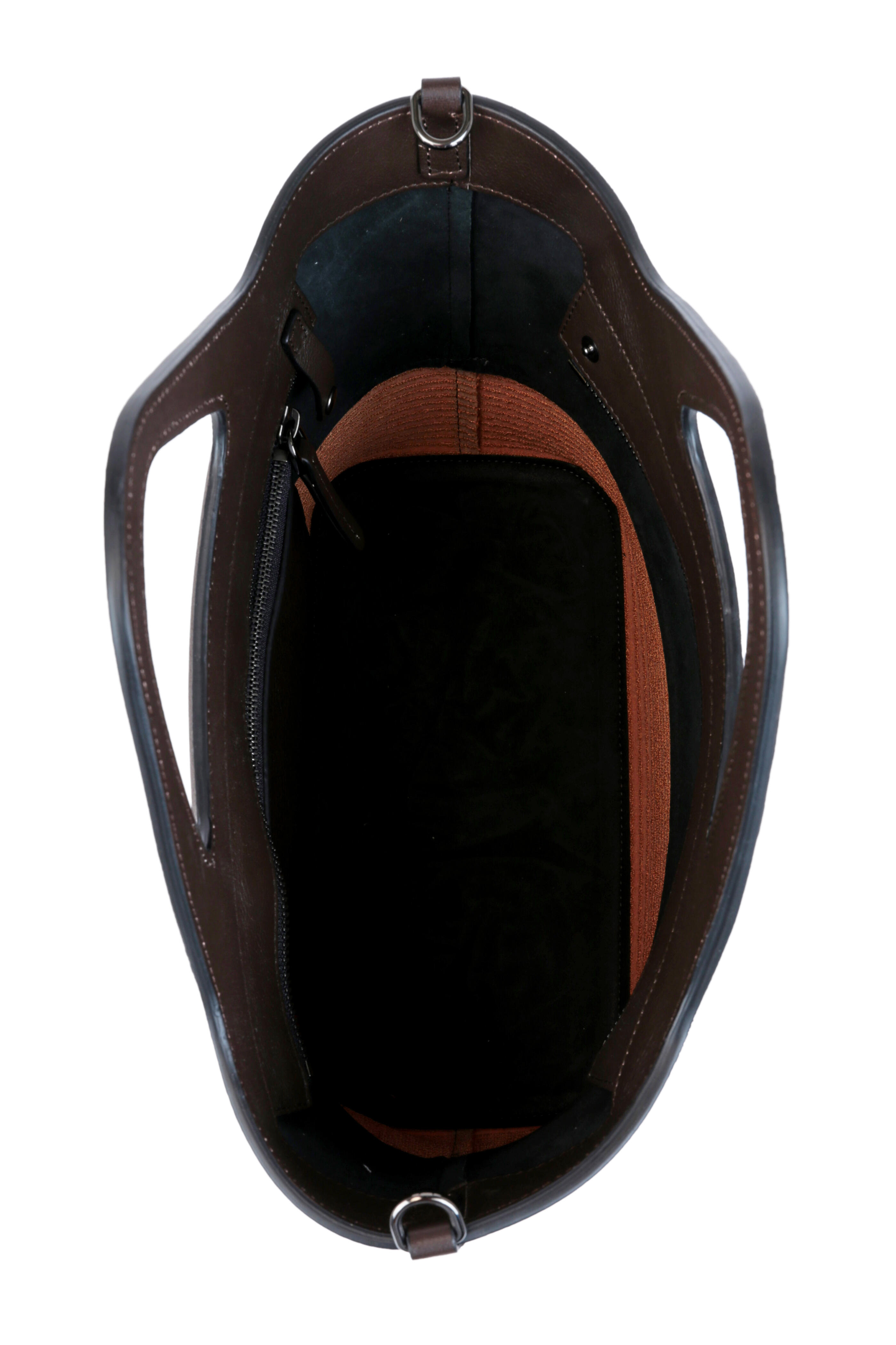 トートバッグ BRUNELLO CUCINELLI Woman Tote bags Dark MBHED2573 C8279 BRUNELLO CUCINELLI Leather-trimmed canvas tote | NET-A-PORTER