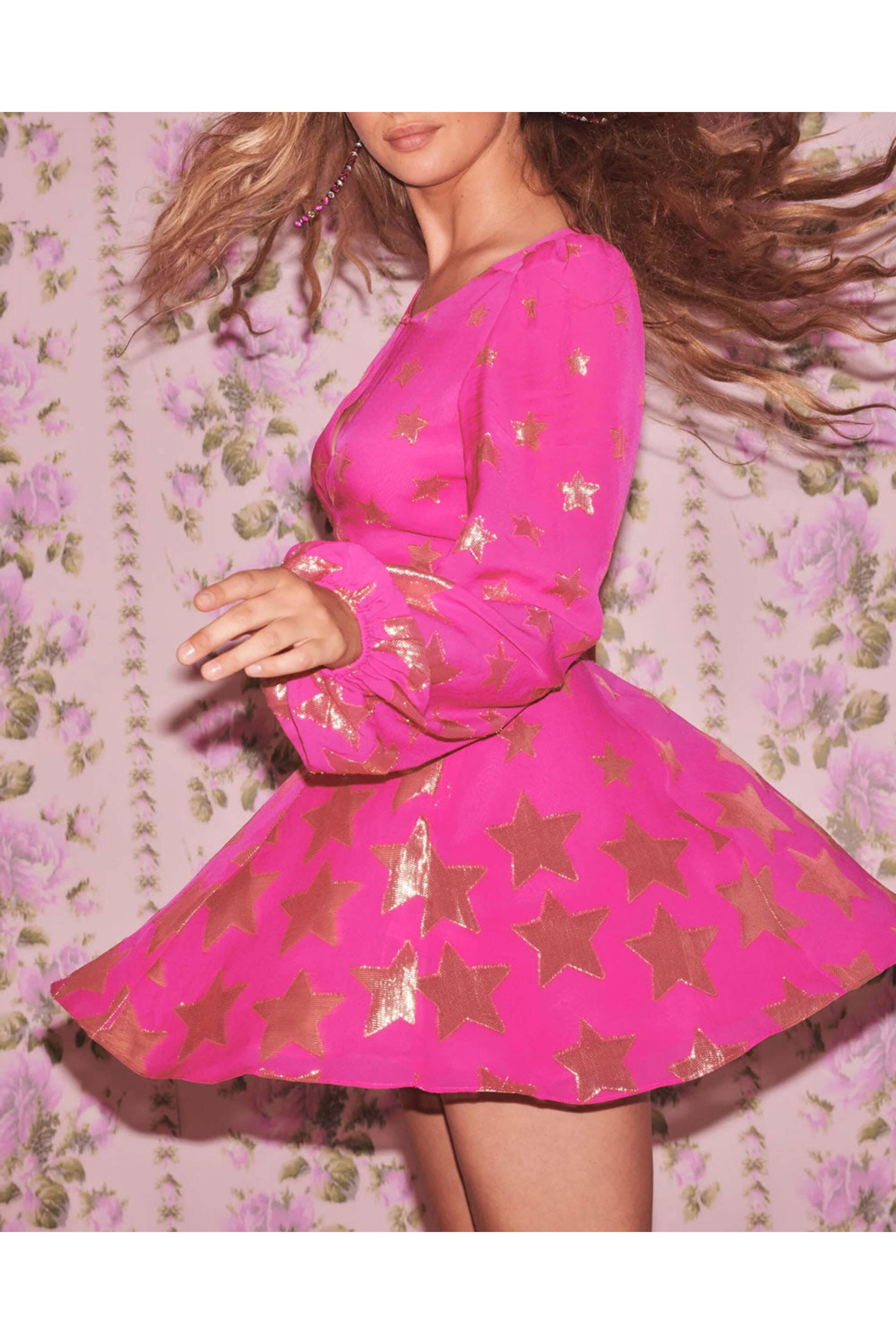 Loveshackfancy - Very Berry Ivette Star Dress