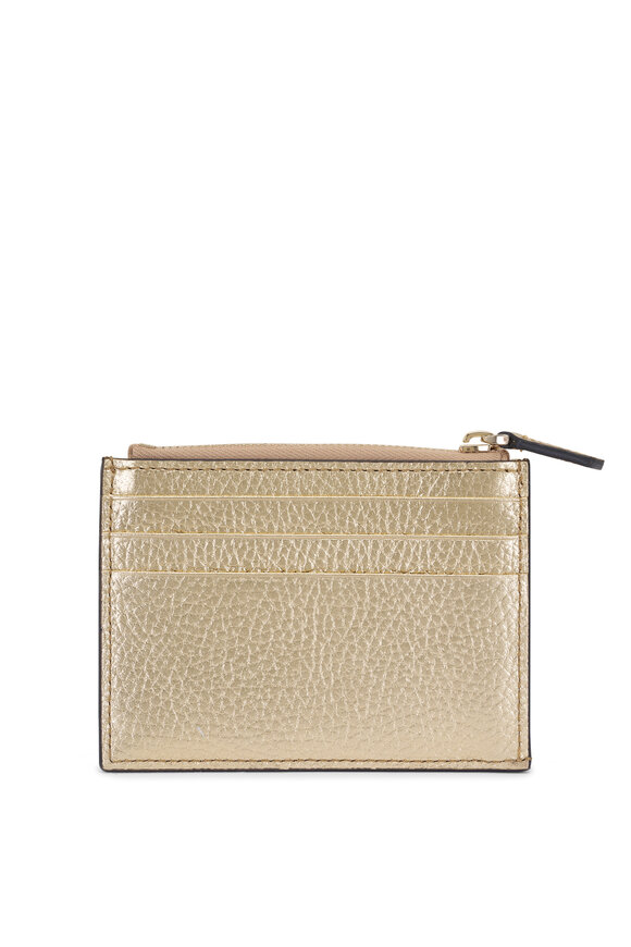 Christian Louboutin Hot Chick グリッターレザーカードホルダー Hot Chick patent leather card holder in red - Christian